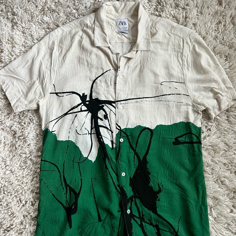 Zara button up